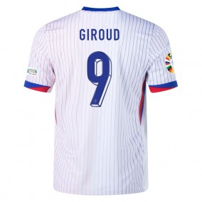 Frankrike GIROUD #9 EM 2024 Bortedrakt